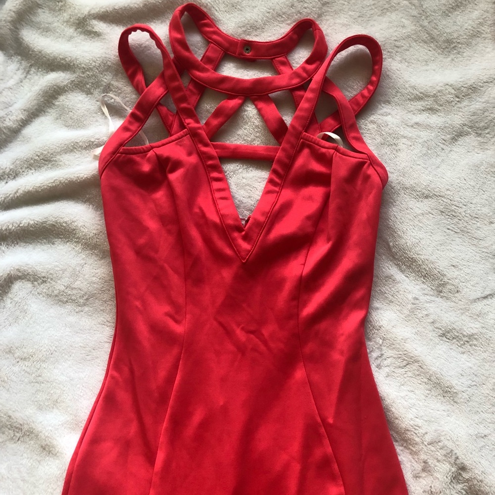 Side split prom dress